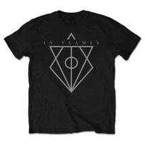 2026 in Flames Band's Swedish Metal Rock Printed T-shirt From An American_European Trendy Suitable for Both Men and Women L gray
