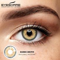 EYESHARE Natūralios spalvos lęšiai Eyes 2vnt spalvoti kontaktiniai lęšiai akims Blue Beauty kontaktiniai lęšiai Akių kasmetiniai kosmetiniai spalvoti lęšiai black
