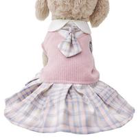 Pet Dog Clothes Sweater Dress Teddy Corgi Fa Doubi Bear Spring and Autumn Comfortable Cute Cat Clothing L