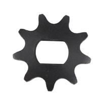 420 tipo 9 dantų vidinis 12x17 mm tvirtas greito pjovimo variklio grandinės žvaigždutės priedas gray