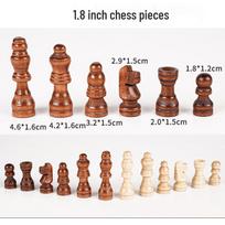 Kietmedžio šachmatų figūrėlės, galima rinktis 1,5 , 2 , 2,5  ir 3  dydžių