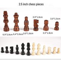 Kietmedžio šachmatų figūrėlės, galima rinktis 1,5 , 2 , 2,5  ir 3  dydžių