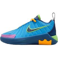 Nike Lebron Witness PS University Blue Kids Sneakers Midnight-Navy Lime-Blast Black IQ0824-400 33.5 blue