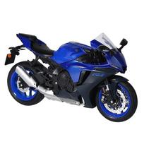 1/12 Yamaha YZF-R1 R1 Lydinio Lenktyninio Motociklo Modelis Metalinis Gatvės Sportinio Motociklo Modelis Su Garsu ir Šviesa Vaikams Žaislas Dovana mėlyna