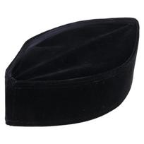 Kufi Hat Warm Taqiah Skull Cap Headwrap Prayer Beanie Headwear Ramadan Eid Gift S black
