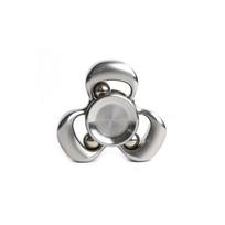 Three Leaf EDC Fidget Spinner Fashion Fingertip Rotating Toy for Relieving Stress Unique Manual Spinner Fidget Toy Adults Gifts gray