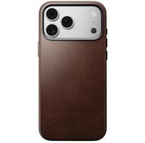 NOMAD leather case for IPHONE 18 Pro Max/17 Pro Max compatible with MagSafe (Traditional Leather Case Horween Leather) rustic brown