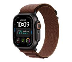 APPLE Smartwatch Watch Ultra 4 GPS + Cellular 49mm Black Titanium Case with Burgundy Alpine Loop - M