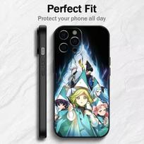 Q-QifreyS Anime Witch H-Hat A-Atelier COCO Phone Case For iPhone17,16,15,14,13,12 Plus,Max Soft Silicone Black Cover iPhone15promax black