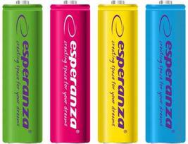 Esperanza Rechargeable Mix AA / R6 2000mAh 4 pack