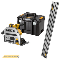 DCS525NT DeWALT 18V įleidžiamas diskinis pjūklas 165 mm + DWS5022 liniuotė