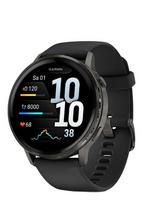 Garmin  Venu 4 - 45 mm Black/Gray Slate with Quick-Switch Silicone Strap 22 mm
