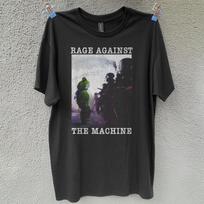 Rage Against The Machine Portland Frog Unisex Black Cotton T-shirt S-5XL XXXXL gray