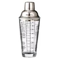 Glass bar shaker 400ml with recipes klausberg kb-7647