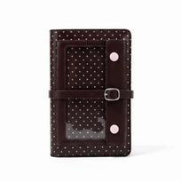 Six Ring A6 Binder Journal High Aesthetics Polka Dot Handbook Itabag Planner Notebook  Holiday Gift Coffee Only Cover