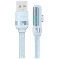 USAMS US-SJ651 data transfer and charging cable | USB-A to USB-C | blue