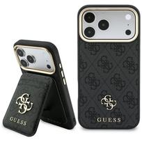 GUESS 4G Case with MagSafe Wallet for iPhone 18 Pro Max / 17 Pro Max black