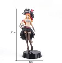 One Piece Anime Nami Action Figure - Black Clothes Dress Up Pvc Collectible Model Toy For Fans Gift black