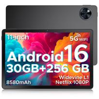 DOOGEE U11 Pro Tablet 30GB 256GB 11  HD 90Hz Display 8580mAh Battery Unisoc T7200 octa-core 13MP+5MP Widevine L1 Android 16