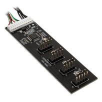 KOLINK USB 2.0 hub card incl. 60cm USB  AND amp; Molex cable