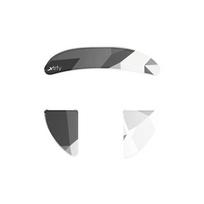Cherry Xtrfy Xtrfy ZUB Glass skates MZ1 Litus White Mouse feet