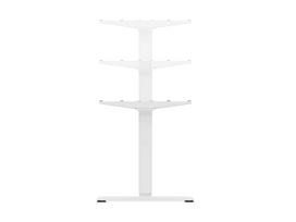Equip Dual motor electric desk frame 125kg white