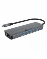ICY BOX IcyBox 6 in 1 Docking Station, 1x HDMI 4K60Hz, 3x USB-A