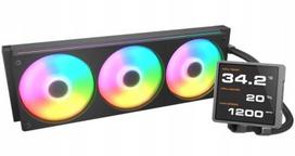 COUGAR CPU Liquid Cooler Poseidon Vistek Pro 360,ARGB,Black.