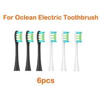 6 vnt. skirtas Oclean X/ X Pro/ Z1/ F1/ One/ Air 2 /se elektrinis dantų šepetėlis suaugusiems, keičiamos Sonic Cleaning dantų šepetėlių galvutės 6Pcs5