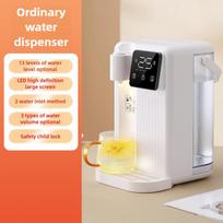 3-second Hot Water Dispenser Desktop Automatic Water Heating Machine Household 3L Large Capacity Water Heater white