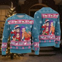 Kpop Demonas Medžiotojai Negražus Kalėdinis Megztinis Laisvalaikio Viršus Cosplay Megztiniai Vaikas Saja Sanja Berniukas Derpy Tigras Unisex Megztinis Megztiniai 4XL gray