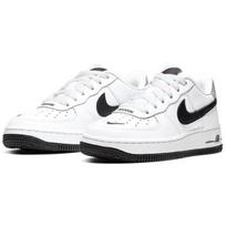 Nike Air Force 1 LV8 Low White Black Mini Swoosh CT5531-100 EU 37.5 balta