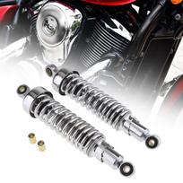 2 Pieces Rear Shock Absorber Weighted Modification Easy Installation Assembly gray