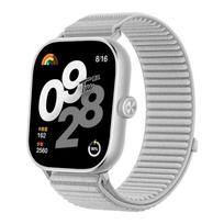 Redmi Watch 6 5 4 Nailono kilpos dirželis Apyrankė Išmanusis laikrodis Kvėpuojanti apyrankė Xiaomi MiBand 9/8 Pro Dirželio priedai Miband 8pro 9pro pilka