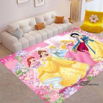 Šis rožinės Disney princesės tematikos kilimas tinka mergaičių miegamiesiems, naktinėms spintelėms, svetainėms, sofoms, grindų kilimėliams, vaikams' 80x120cm