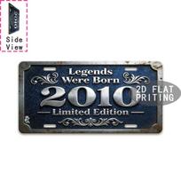 Vintažiniai Retro Legendos Gimusios Riboto Leidimo Aliuminio Skardos Ženklas Sienos Meno Dekoras Gimtadienio Dovana Garažui Barui Vyriškam Urveliui D 15x30cm(5.9x7.8inch) black