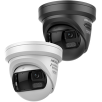 IP kamera DS-2CD23167G3P-LIS2UY/SL, 16MP, 2.8mm, 180°, ColorVu, IR/LED 30m, juoda