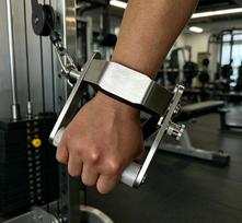 Reguliuojama riešo fiksacija Šoninio rankos kėlimo rankena | Pašalinkite kompensaciją, apsaugokite pečius, Plieninio lyno tvirtinimas sporto salės treniruotėms S black