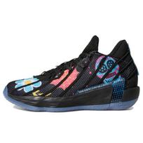 Dame 7 Adidas 'Day Of The Dead' FZ3189 40⅔ black