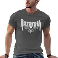 Nazareth Band Rock Tshirt Odor Resistant Short Sleeve Top L black
