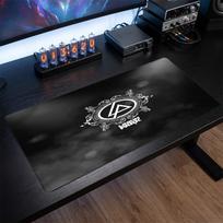 Linkin Park Print Large Mouse Pad Smooth Surface Anti?Slip Desk Mat For Gaming Office Laptop Decoration 30cmx60cm（11.8x23.6inch） black