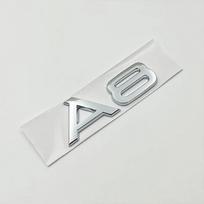 3D ABS Chromo Blizgios Juodos Automobilio Bagažinės Raidės Skaičiai Emblema A1 A3 A4 A5 A6 A7 A8 Automobilio Bagažinės Dangčio Pavadinimo Plokštelė Ženklelis Lipdukas Style36