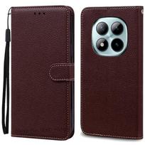 M8/M8 Pro 5G dėklas Poco M8 dėklui Odinis atverčiamas piniginės tipo dangtelis Xiaomi Poco M8 Pro 5G dėklui Magnetinis knygos tipo dangtelis Coque Fundas For Poco M8 5G black