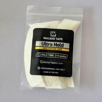 Walker Ultra Hold Lenktos Plaukų Sistemos Juosta 36 vnt. Super Lipnios Juostelės Juosta Priauginimui/Perukui/Nėriniuotam Perukui/Užsegimui 1pack 36pcs U white
