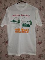 Vintage Twin Peaks Fire Walk With Me Movie Promo T Shirt L gray