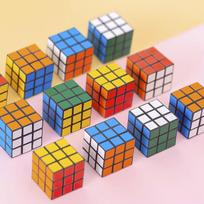 10-50Pcs Mini 3cm Magic Cube Children Educational Toys Kindergarten Prize Kids Birthday Party Favors Goodie Fillers Gift red