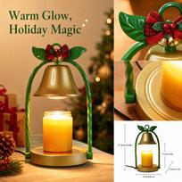 Christmas Aromatherapy Diffuser Lamp with Ambient Lighting for Bedroom Living Room Nightstand Decor One Size brown