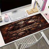 Warhammer 40k Theme Mouse Pad, Non Slip Rubber Base, Multifunctional Office & Home Decor, Perfect for Workspace Personalization. 30cmx60cm white