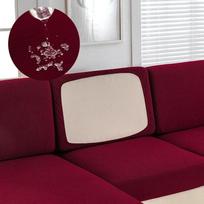 Springy Jacquard Weave Loveseat Sofa Covers L Shape Shield Stretch Slipcovers Water-Repellent Ideal For Living-Area Angled Cat Guard Settee S size