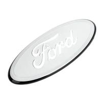 17.5x7.4CM Automobilio emblema Priekinės grotelės Galinis bagažinės dangtis Logotipo dangtelio lipdukas Ford Focus Fiesta Ranger y242 Mondeo Mustang